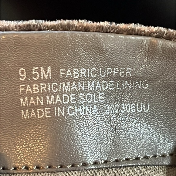 GIANNI BINI Didier Velvet Platform Block Heel Booties Size 9.5 - Picture 8 of 8